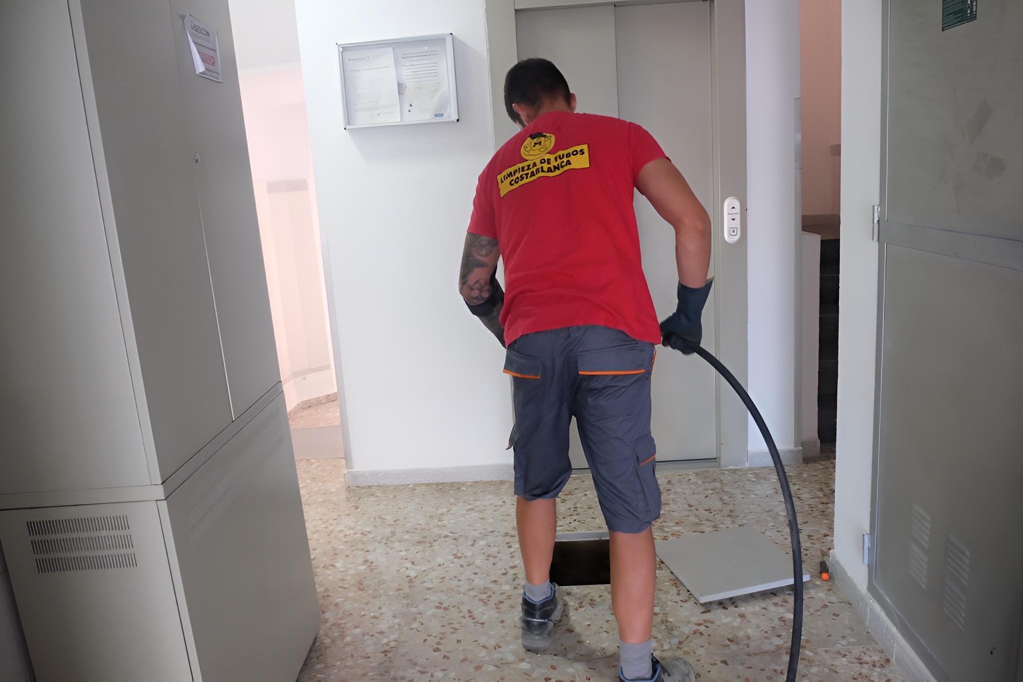 desatasco de tuberías de bajantes generales
