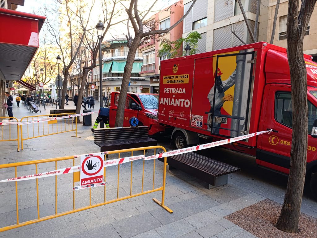 amianto seguridad en las calles