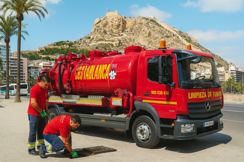 cambio climatico limpieza de tubos costablanca en alicante