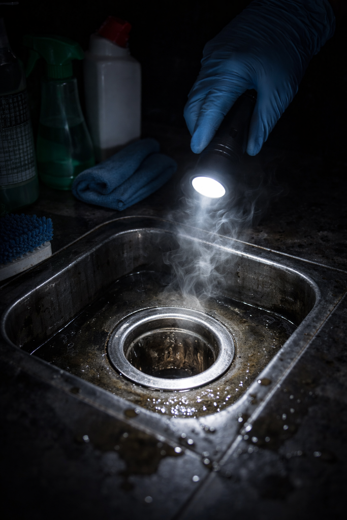 mal olor en desagües tubos costablanca